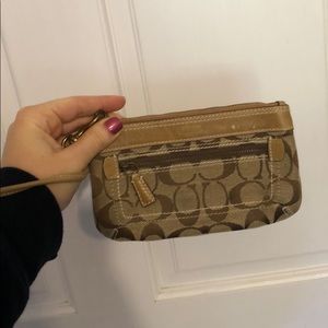 Coach wristlet LIKE NEW